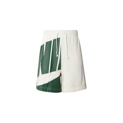 Logo Print Drawstring Elastic Waist Casual Shorts Women Shorts Beige FN2247-110