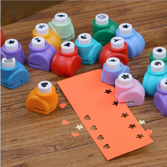 Novelty Puncher for DIY Photo Albums - Handmade Children's Embosser & Creative Student Stationery