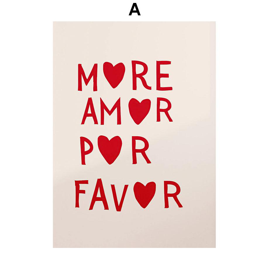 

Семейные цитаты настенные художественные постеры любовь принты сердца украшения скандинавский минималистский рисунок холст картина спальня гостиная декор 21cm×30cm NoFrame