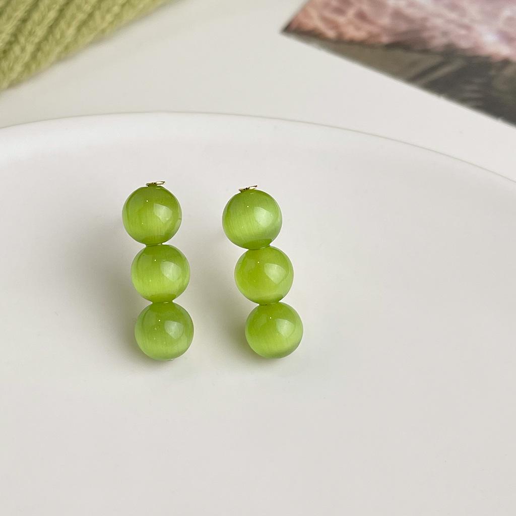 

Зелені сережки з квітами в стилі Морі: Стильний, Універсальний та Елегантний для Жінок