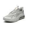 SNOOPY X Slip Resistant And Breathable Low Top Running Shoes Men's Gray Silver Half Length Air Cushion 91935511-8