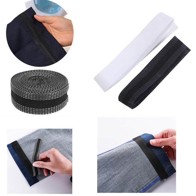 

Брюки без деформации края, наклейка на край брюк, самоклеящиеся брюки, без резки