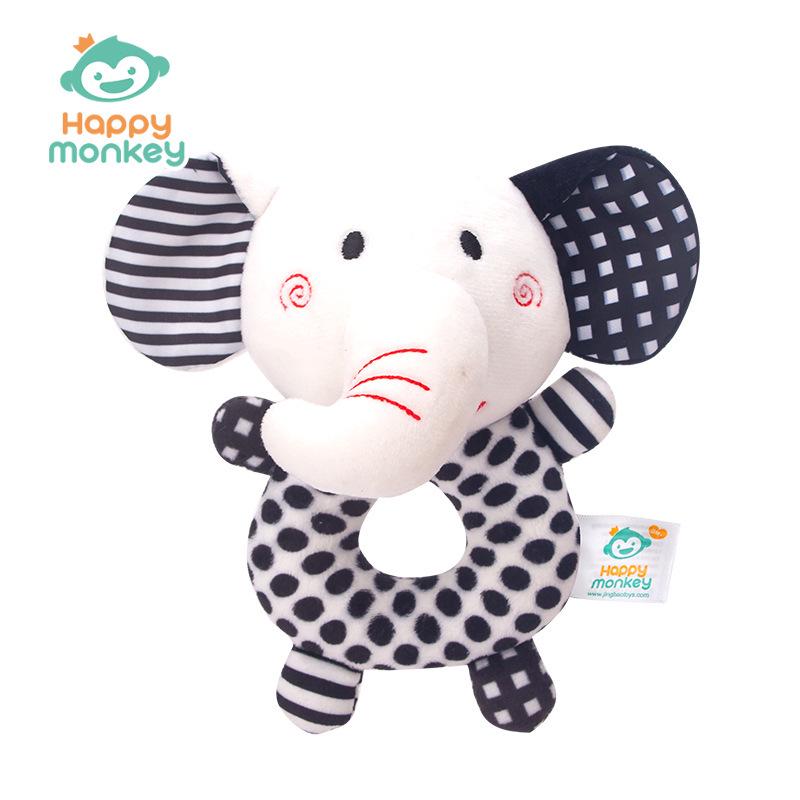 

Погремушка для малышей Happymonkey - Слон и Лиса Игрушка для новорожденных для раннего развития