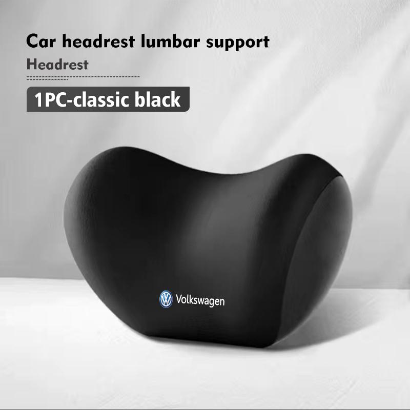 For Volkswagen VW Car Neck Waist Pillow Breathable Fabric Memory Cotton Fatigue Relief Polo Jetta Sagitar Magotan Passat B5 B6 zg2