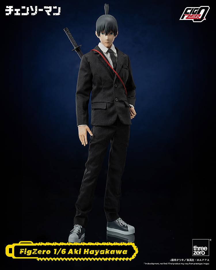 Figurka Zero Chainsaw Man Aki Hayakawa, malovaná pohyblivá figurka 1/6 1/6 ABS&PVC&POM