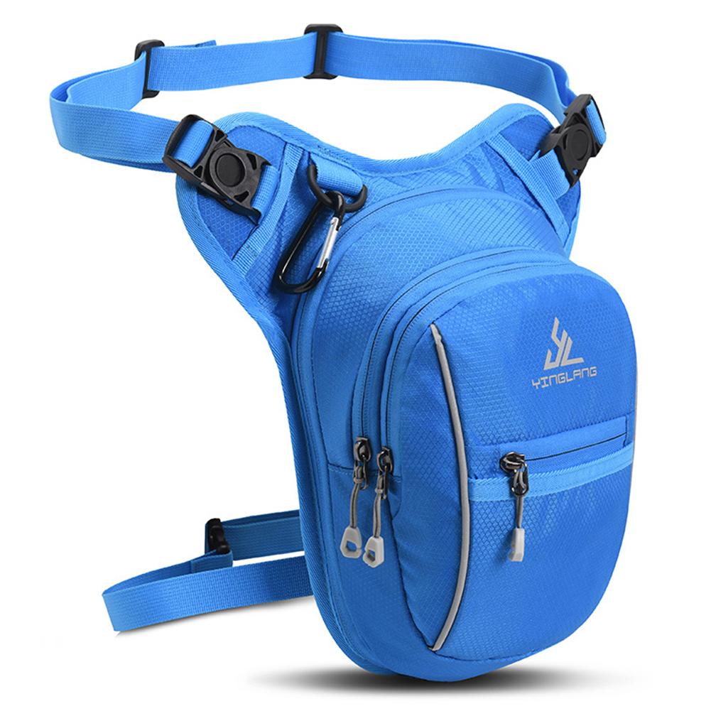 Motorcycle Drop Leg Bag Hip Bum Motorcycle Bag Multi-pockets Motorbike Riding Chest Bag Motorcycle Waist Pack for Cycling Riding