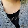 Zinc Alloy Round Sweater Shawl Clips Fasteners Back Cincher Clip Clothes Tightener For Fixing Blouse Traditional Attire