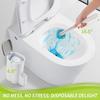 Disposable Toilet Bowl Cleaner Wand with 14 Refills, Toilet Brush Set with Holder, Bathroom Cleaning Kit