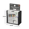 Magnetic Storage Box Kitchen Storage Solution Refrigerator Magnetic Storage Organizer with Transparent Lid for Easy Installation