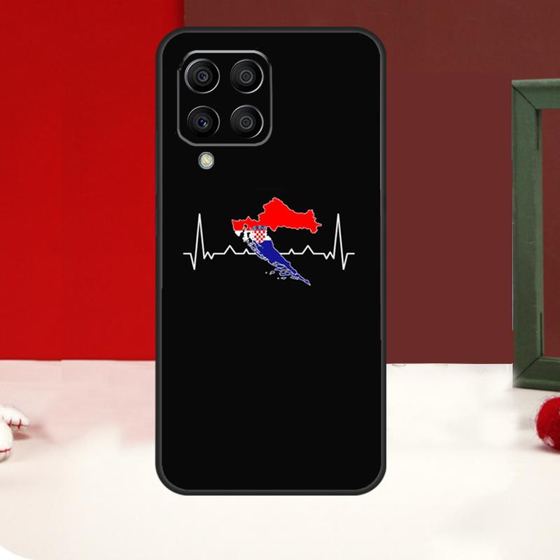 Croatia Coat Of Arms Flag Case For Samsung Galaxy M55 M35 M15 M56 M36 M16 M31 M21 M13 M33 M53 M12 M32 M52 M14 M34 M54