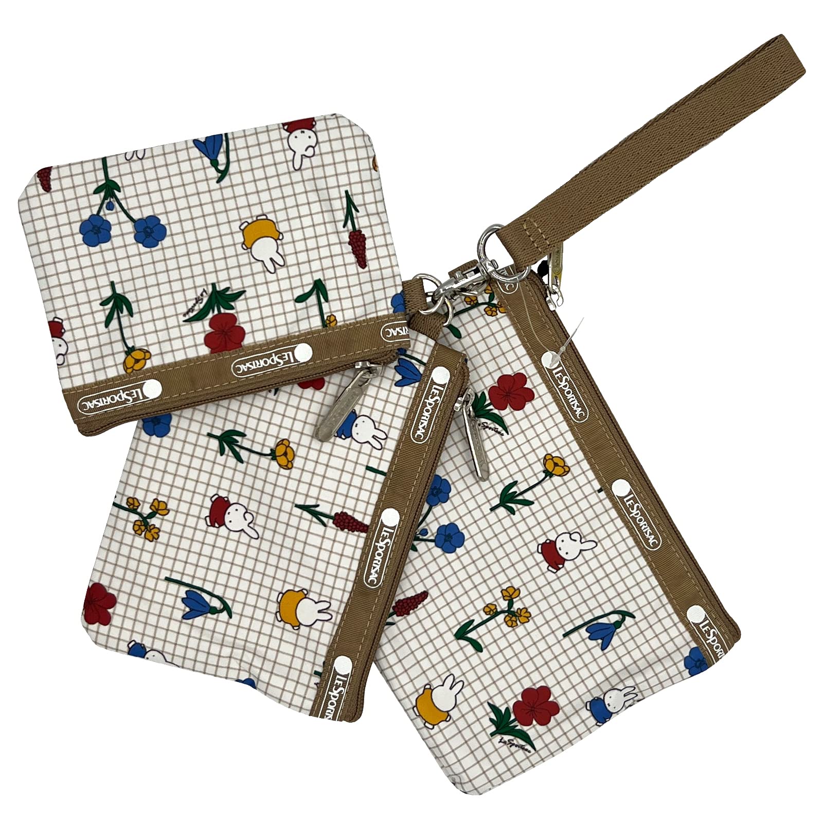 

Мешочек для хранения Miffy Peter Rabbit Pouch Mini Pouch Travel Pouch Pouch Set Waterproof Travel Portable Functional Cute Gift for Women Men Floral [Set]