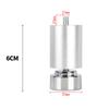 Adjustable Mounting Plates for Sofa Legs Metal Furniture Hardware Cylindrical Table Feet for Bedroom and Dining