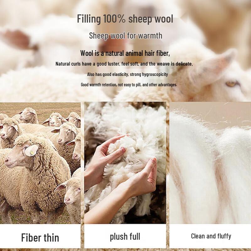 

Мужские термобрюки с высокой талией Yi Er Shuang из 100% овечьей шерсти XL (175)