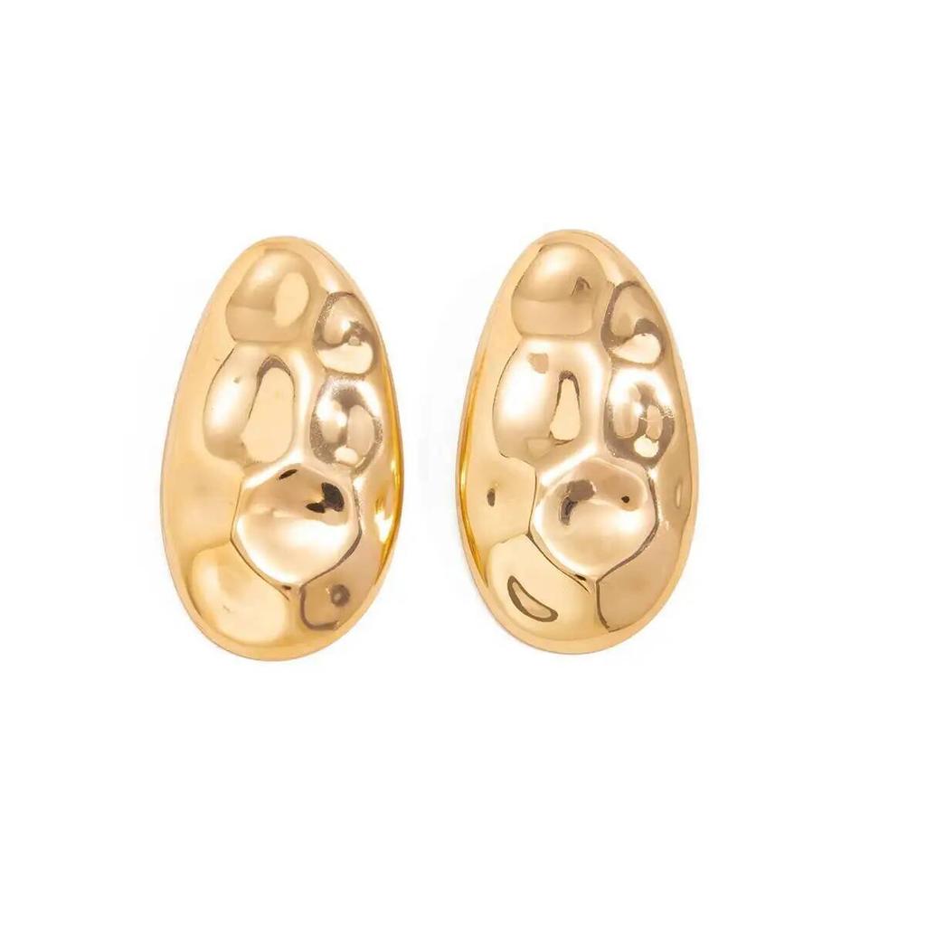 Ingemark Exaggerated Retro Irregular Geometry Big Drop Earrings for Women Simple Fashion Metal Ear Accessories 2026 New Jewelry