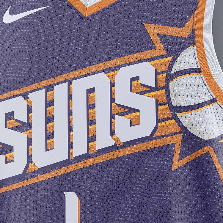 New Nike Phoenix Suns 2023/24 Icon Edition Nike Dri FIT Nba Swingman Jersey DV4855-566