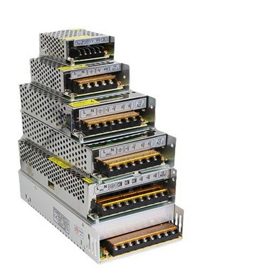 AC to DC Power Supply Converter (220V/110V to 12V) - Available in 24W, 36W, 60W, 180W, 250W, 400W.