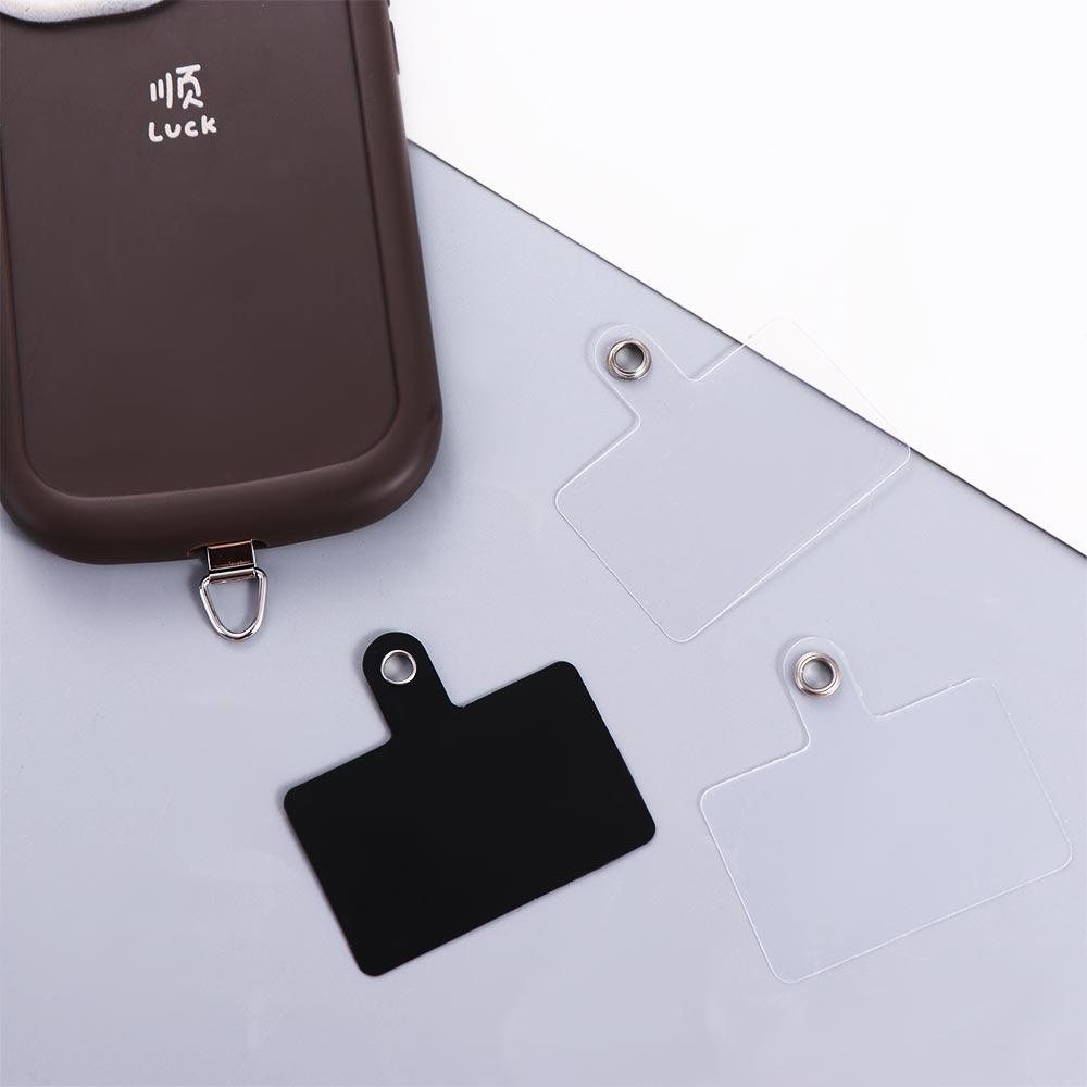 Stainless Steel Cellphone Strap Gasket Ultra-thin Phone Lanyard Straps Patch  Wrist Crossbody Strap