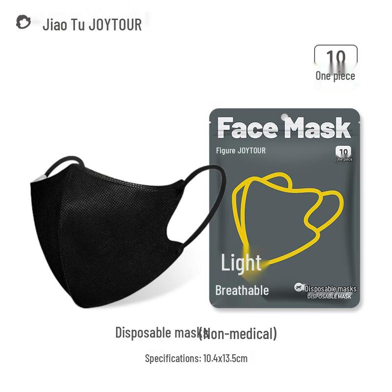 Disposable Adult 3-Layer Face Mask (10-Pack)