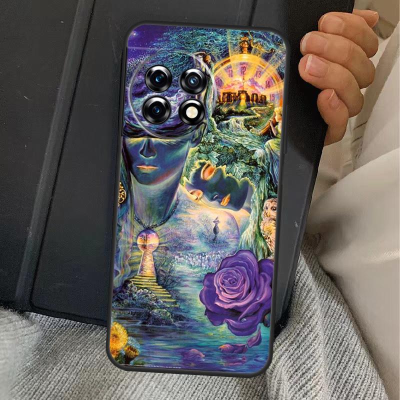 Psychedelic Trippy Art Case For OnePlus Nord 5 CE 2 3 4 Lite N20 N30 OnePlus 15 13 12 11 10T 10R 12R 13R 13T Cover
