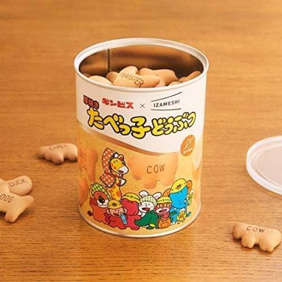 Of 6 Pieces Tohato Harvest Preservation Cans 8 Packets Atsuyaki Tabeko Animals 120g Emergency Food Set Disaster Prevention Goods Preserved Food