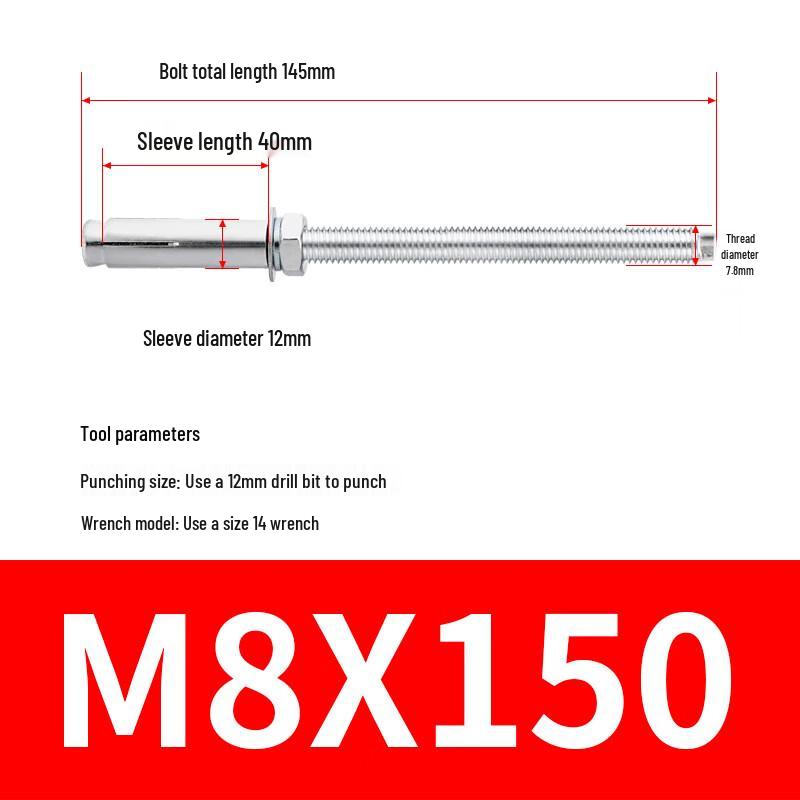 Galvanized Hex Socket Expansion Anchor Bolt