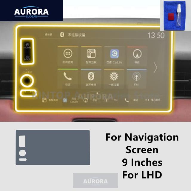 For HONDA HR-V/VEZEL 21-22 Car Interior Center Console Transparent TPU Protective Film Anti-scratch Repair Film Accessory Refit