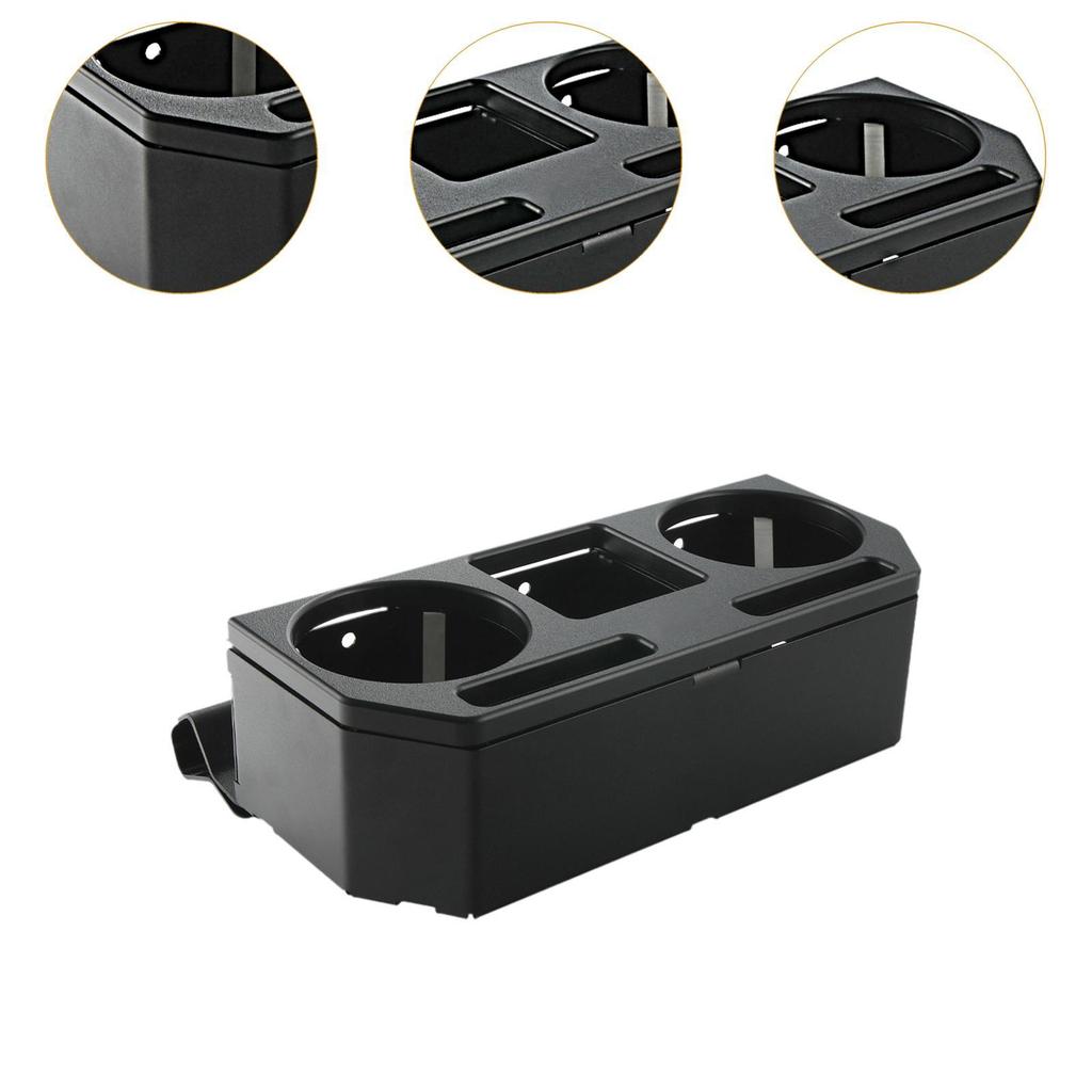 Adjustable Car Drink Holder Insert Organizer Durable Cup Storage Multifunction for UTV Trip Convenience