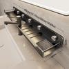 Suction Cup U-Shaped Storage Rack No-Drill Wall Display Shelf  Washbasin
