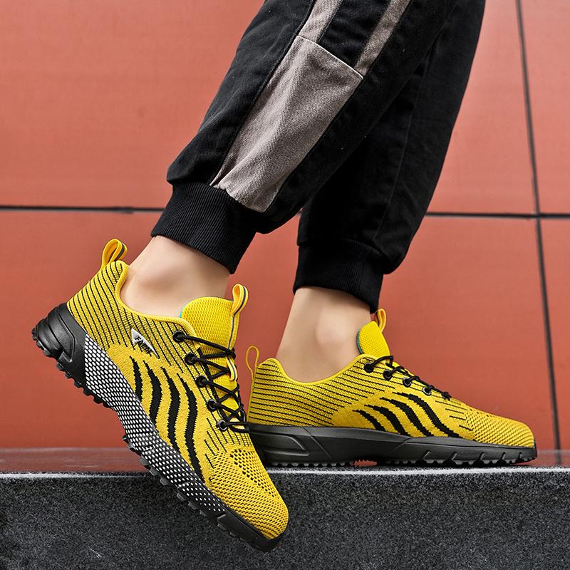 Men'S Casual Sports Shoes Fashionable Low Cut Mesh Anti Slip Walking Sports Shoes Tennis Shoes Suitable For Outdoor Travel
