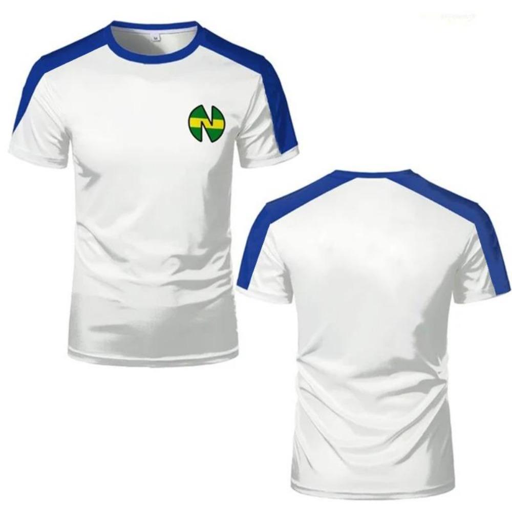Manga Captain Number 10 Tsubasa Jersey Cosplay Custom Tops Short Sleeve Loose T-shirt Streetwear Unisex 3D Print T Shirts