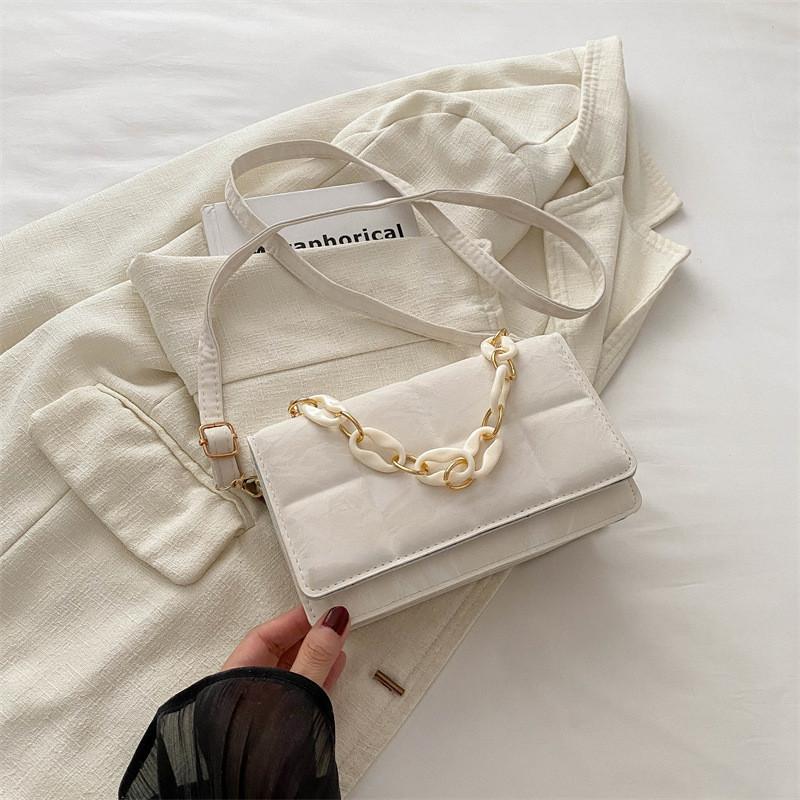 Stylish Pu Leather Crossbody Bag Chic Minimalist Shoulder Bag For Trendy Streetwear