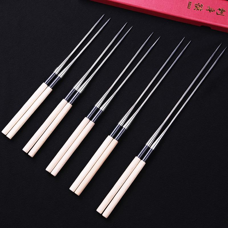 Sashimi Steel Tip Chopsticks: Perfect for Sushi & Takoyaki