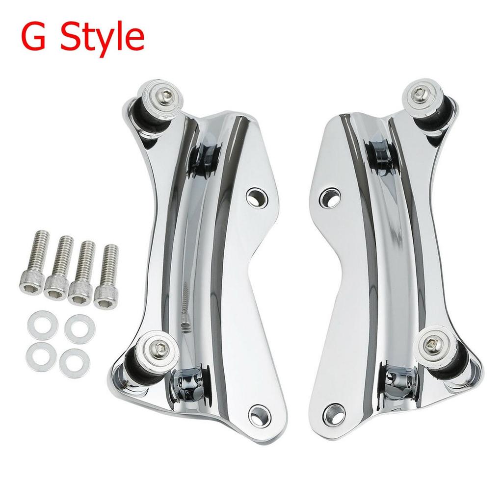 Motorcycle Detachable Backrest Sissy Bar Luggage Rack For Harley Road King Street Glide Electra Glide Standard CVO 2014-2024