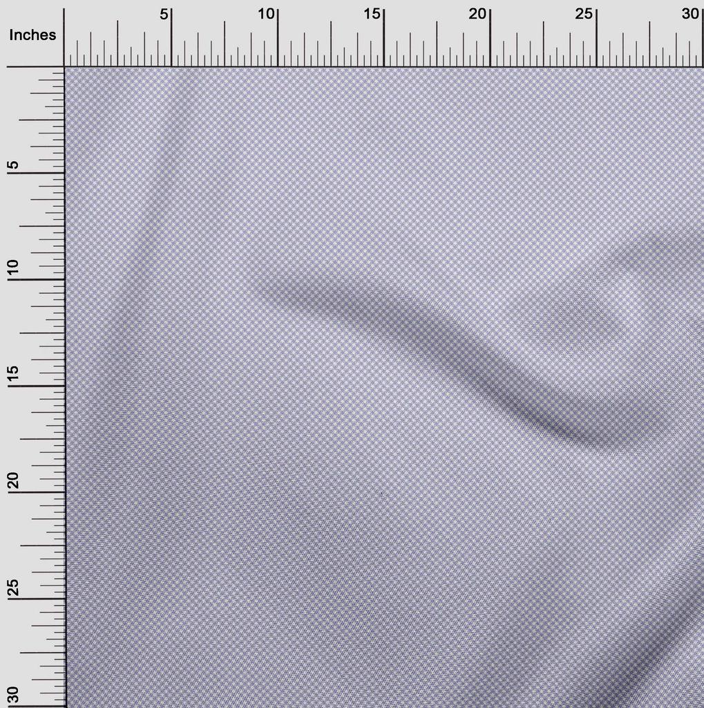 oneOone Baumwoll-Flex-Lavendel Stoff Karomuster Kleid Material Stoff Druckstoff Meterware 40 Zoll