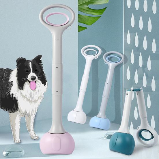 Lopatka na psí exkrementy s dlouhou rukojetí, přenosná, skládací, velká, sběrač zvířecích výkalů, potřeby pro mazlíčky