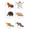 Solid Simulation Animal Toy Mini Animal Model Decoration Gift For Kids
