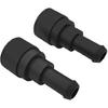 2pcs Heater Coolant Hose Connector for Cadillac Escalade for Chevry Avalanche Silverado Suburban Tahoe 15032062 15151873 15151875 15792820 800-409