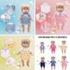 Baby Doll-Clothing Accessories Sets - 12 Sets Girl Doll Clothes Dress for 10-12 Inch Doll, Doll Outfits Accessories for Baby Doll Girl, Toy