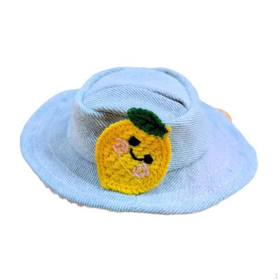 Stylish Fruit Cowboy Hat for Kids' Dress-Up Fun