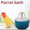 Electric Bathing Artifact for Birds Using Bathtubs Automatic Circulation Water Bathtub Tiger Bark Peony Cockatiel Supplies Bathi