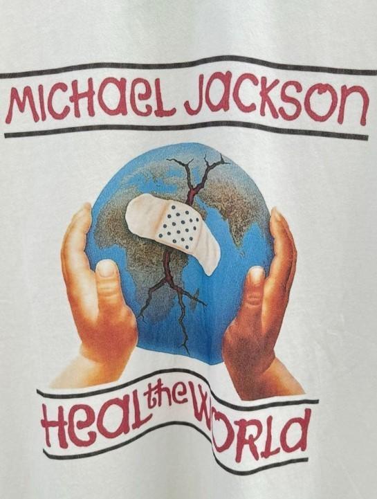 Michael Jackson Heal World Super Bowl XXVII Halftime Made USA SZ L