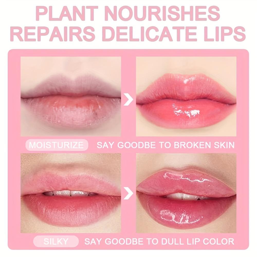 Lip Plumping Ampulle, kleines Lippenöl, feuchtigkeitsspendend, wasserdicht, feuchtigkeitsspendend, Samt, feuchtigkeitsspendend, transparent, sexy Lipgloss, Lippenöl, Make-up
