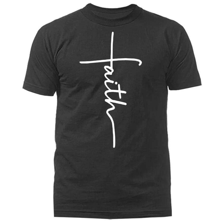 Faith Cross Christian Religious God Bible Church Jesus Christ T-shirt S