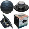 2 PYLE PLMR61B Haut-parleurs Double Cône 120 Watt Rms 240 Watt Max 16,50 Cm 165 Mm 6,5" Étanche Mer Piscine Bateau Hôtel, La Paire