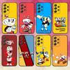 C-Cuphead12 and M-Mugman Phone Case For Samsung S25,S24,S21,S22,S23,S30,Ultra,S20,Plus,Fe,Lite,Note,10,9,5G Black Cover