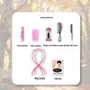 70cm Double Ponytail Lolita Wig with Sideburns - Long, Curly Daily Wig for Women
