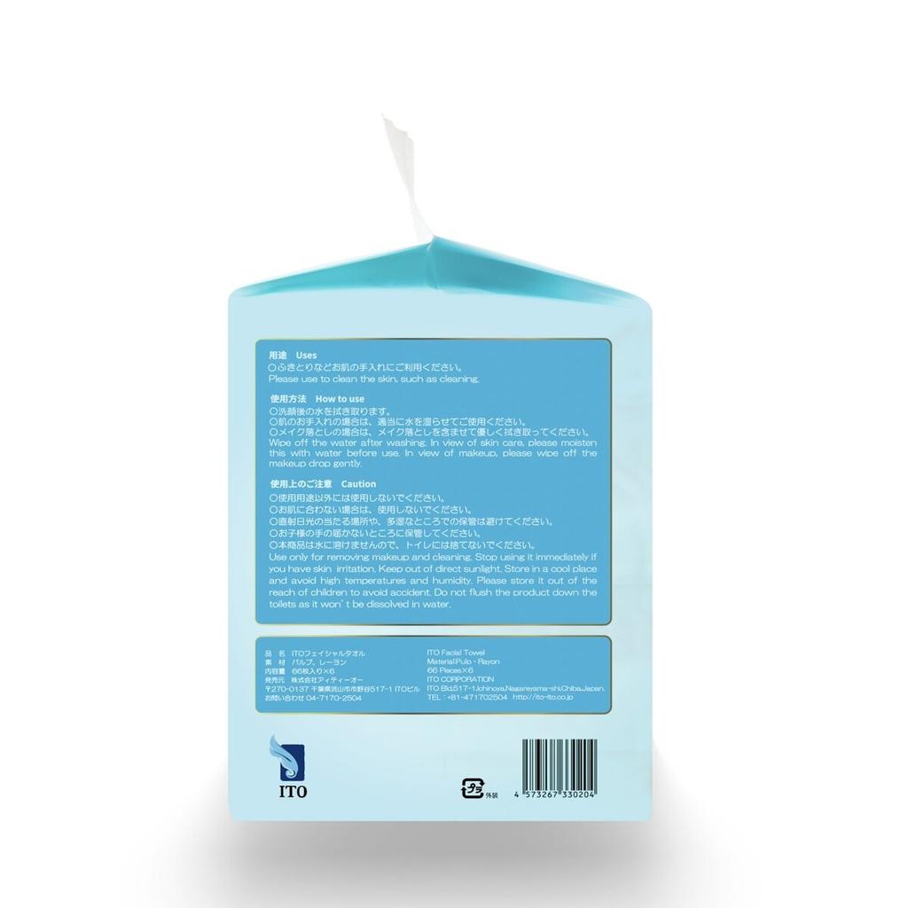Ito Facial Towel Ito Facial Towel 66 Sheets Pack Of 6