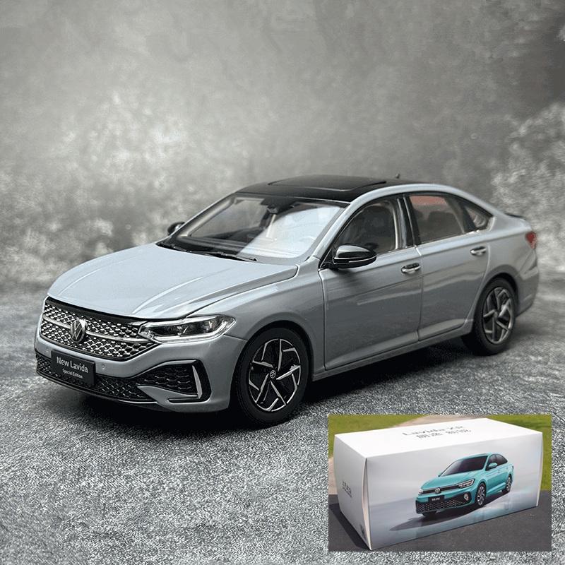 TCFJN1 New 1:18 2023 VW Lavida Plus Alloy Car Model Diecast Metal Vehicles Car Model Simulation Collection Children Toy Gift Decoration