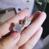 Ear Cuff Diamantato Quadrifoglio - Orecchini di Lusso da Donna Stile Francese di Nicchia