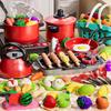 12/21/51 PCS Mini Kitchen Cookware Cook Pretend Play Educational House Toys For Children Simulation Kitchen Utensils Girls Toys
